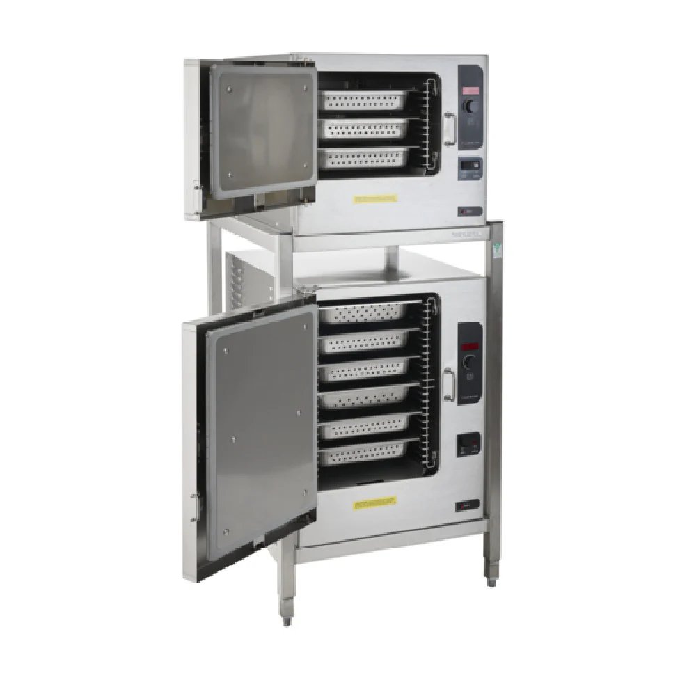 Cleveland (2) 22CET63.1_208/60/3 25 Inch Electric Convection Steamer with KleanShield Cleveland (2) 22CET63.1_208/60/3 25 Inch Electric Convection Steamer with KleanShield