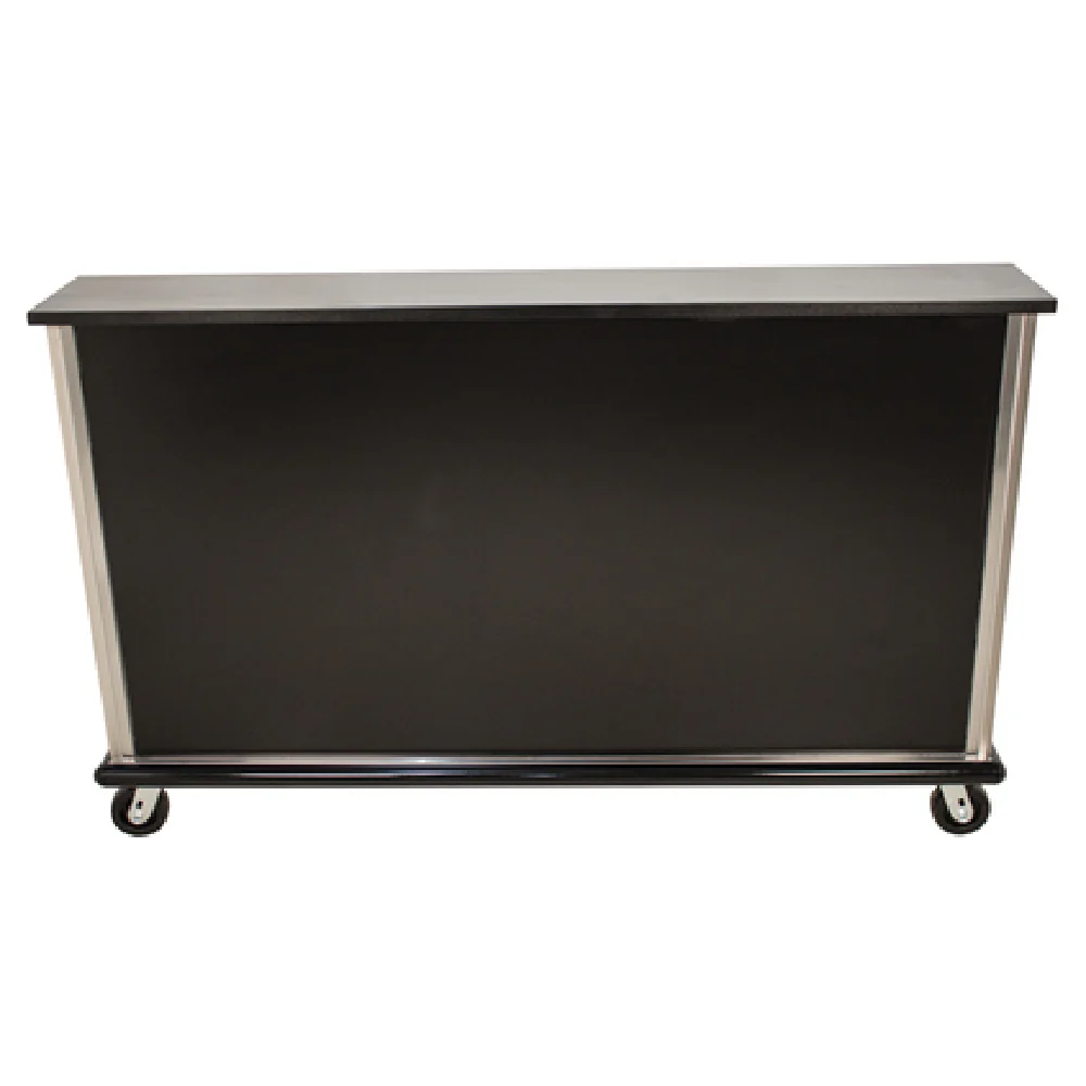 Advance Tabco AMS-5B 62-1/4 Inch Portable Bar with Ice Bin and Casters Stainless Steel
