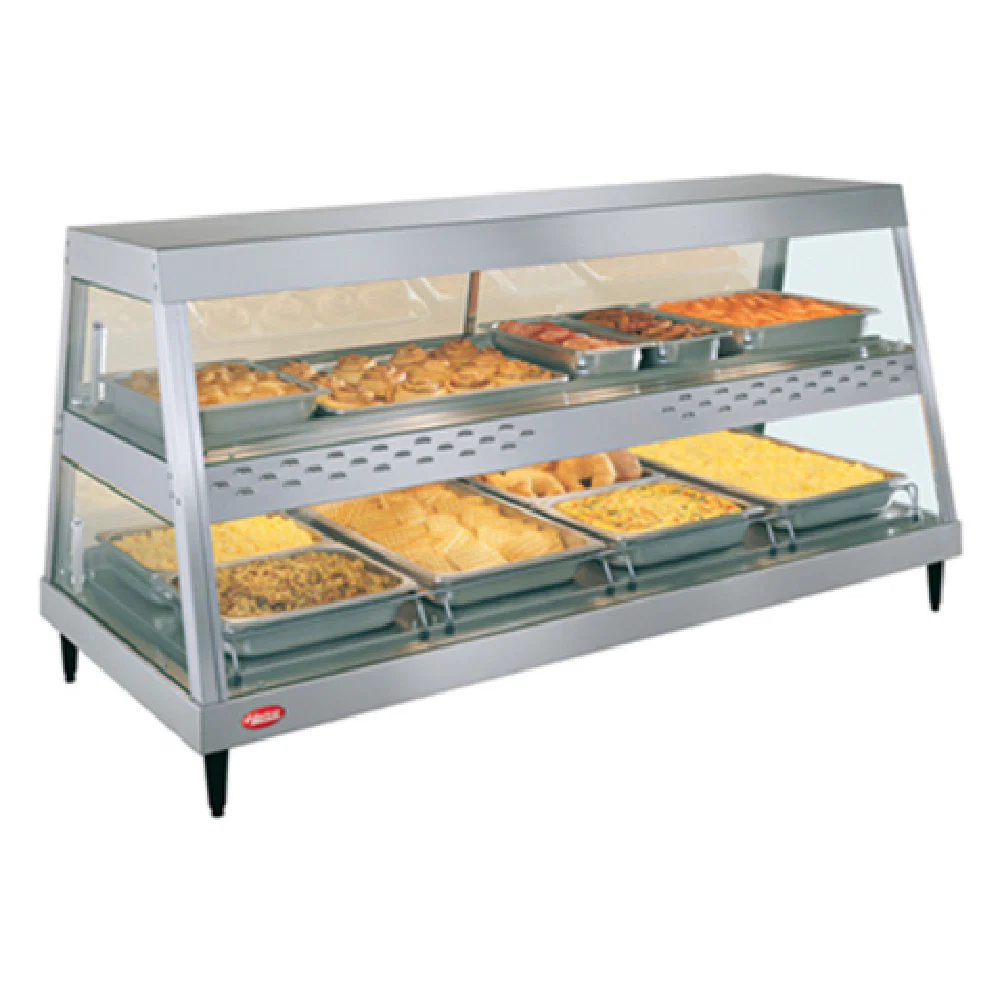 Hatco GRHD-4PD_120/60/1 58 Inch Countertop Heated Display Case with See-thru Design