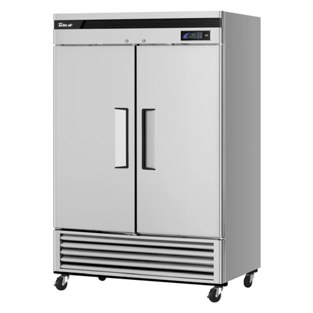 Turbo Air TSF-49SD-N 54 Inch Super Deluxe Freezer Reach-in Stainless Steel with Two Solid Doors
