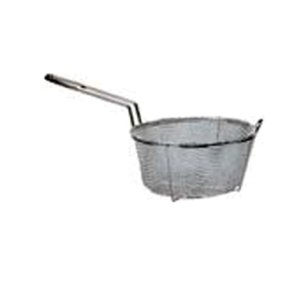 Admiral Craft BFSM-1125 11-1/4 Inch Diameter Medium Mesh Fryer Basket Nickel Plated Steel
