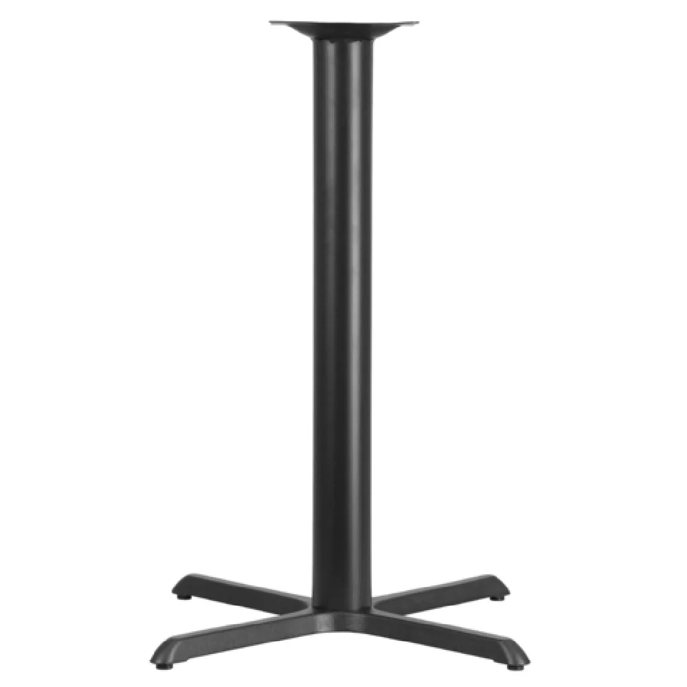 Flash Furniture XU-T3333-BAR-GG 33 Inch Cast Iron Table Base with Powder Coat Finish