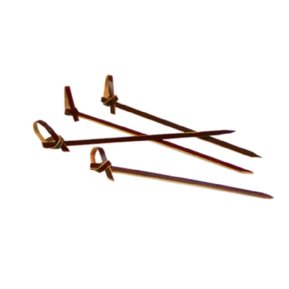 FOH AST017RDB83 Servewise® Disposable Knotted Pick 4-1/2