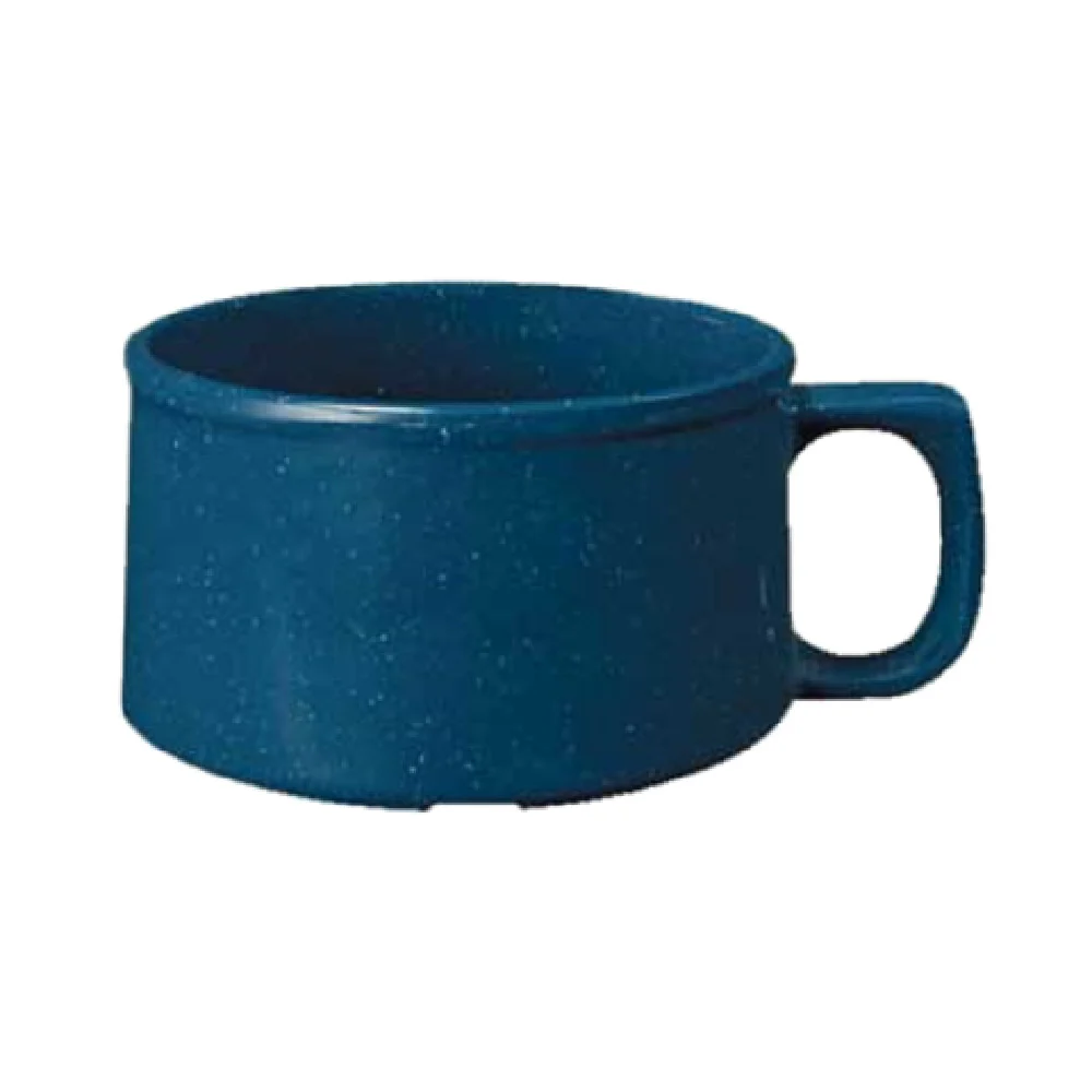GET Enterprises BF-080-TB 11 Oz Melamine Soup Mug Blue Break Resistant NSF 2 Dozen
