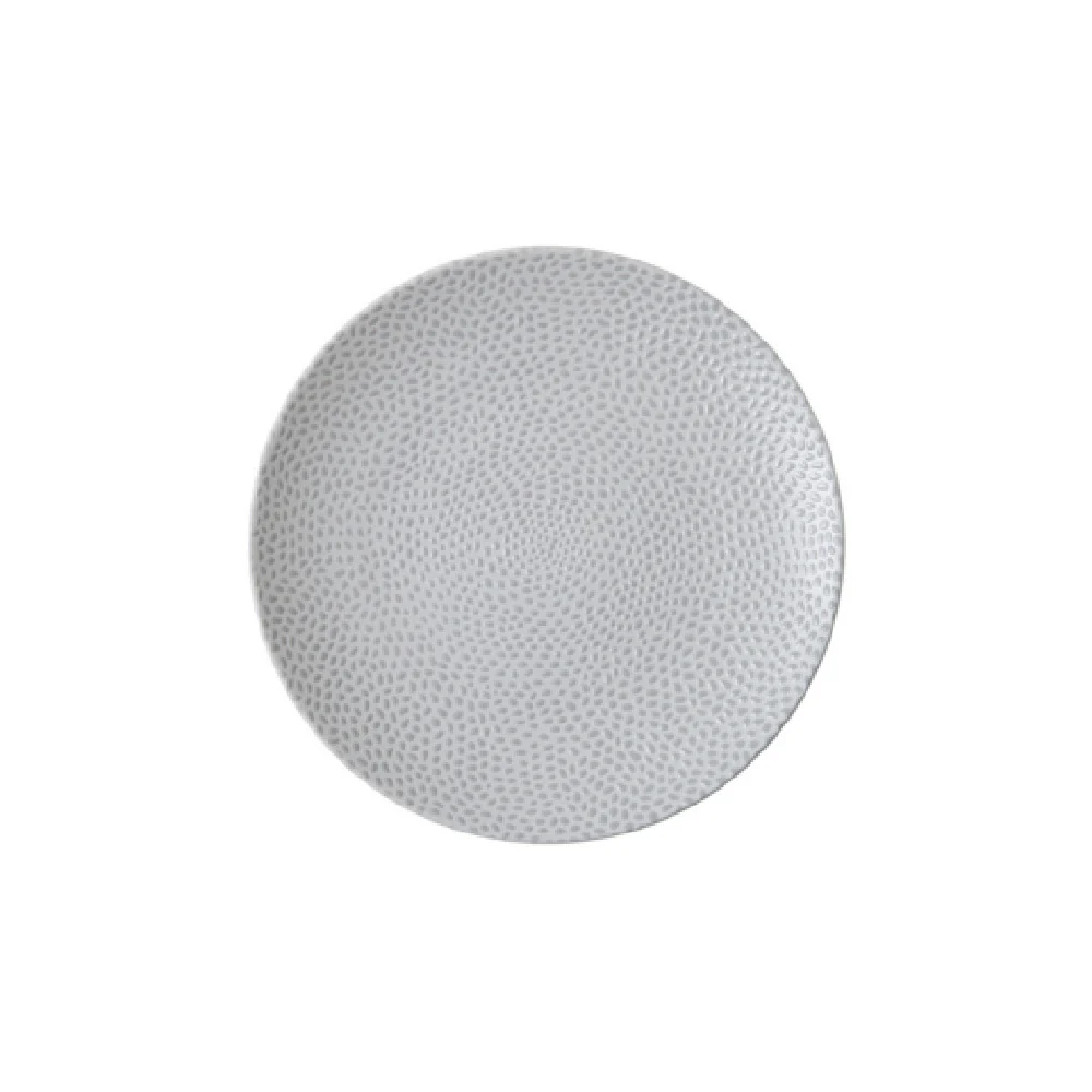 Fortessa TC7700.DV.5.804 8.25 Inch Cobble Plate Gray Matte China - 24 Packs Fortessa TC7700.DV.5.804 8.25 Inch Cobble Plate Gray Matte China - 24 Packs