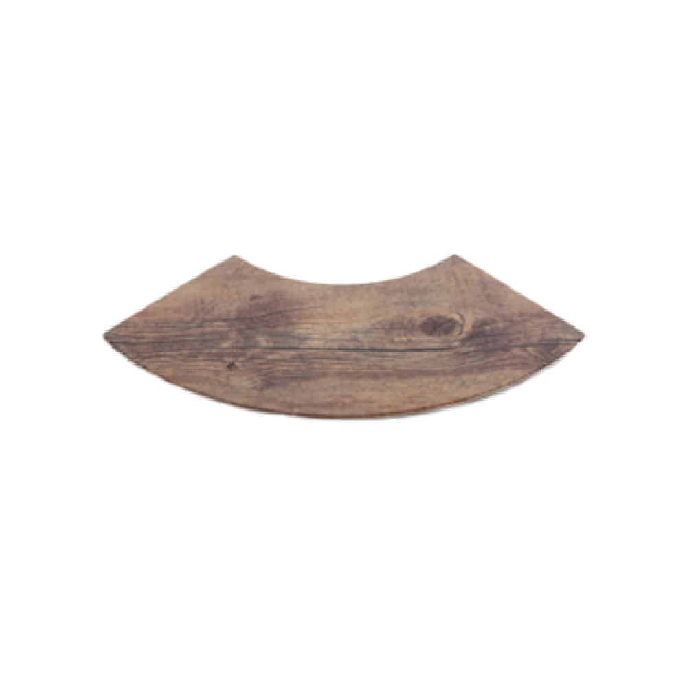 GET Enterprises M514QR-DW 14 Inch Quarter Circle Melamine Display Riser with Faux Driftwood Finish GET Enterprises M514QR-DW 14 Inch Quarter Circle Melamine Display Riser with Faux Driftwood Finish