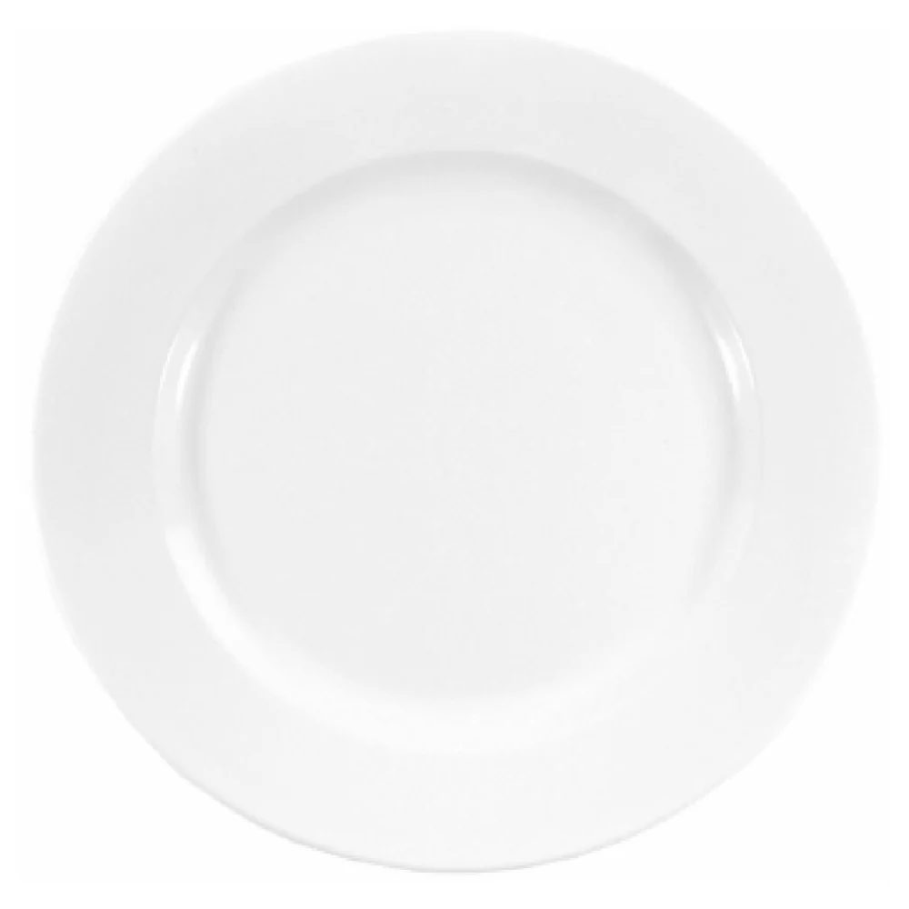 GET Enterprises D915-W 9 1/2 Inch Diameter Round Plate Melamine Break Resistant