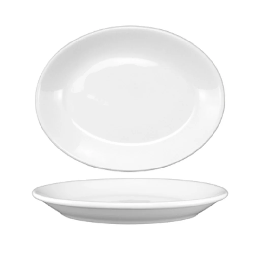 International Tableware TN-34/DO-34 9-5/8 Inch Oval Platter Coupe Porcelain Lead Free International Tableware TN-34/DO-34 9-5/8 Inch Oval Platter Coupe Porcelain Lead Free