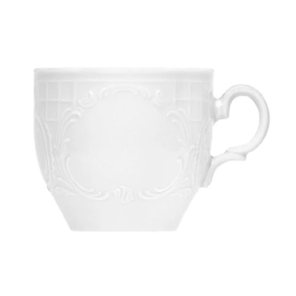 BauscherHepp 575375 Cup 8-4/5 Oz Tall Porcelain Mozart - 36 Packs