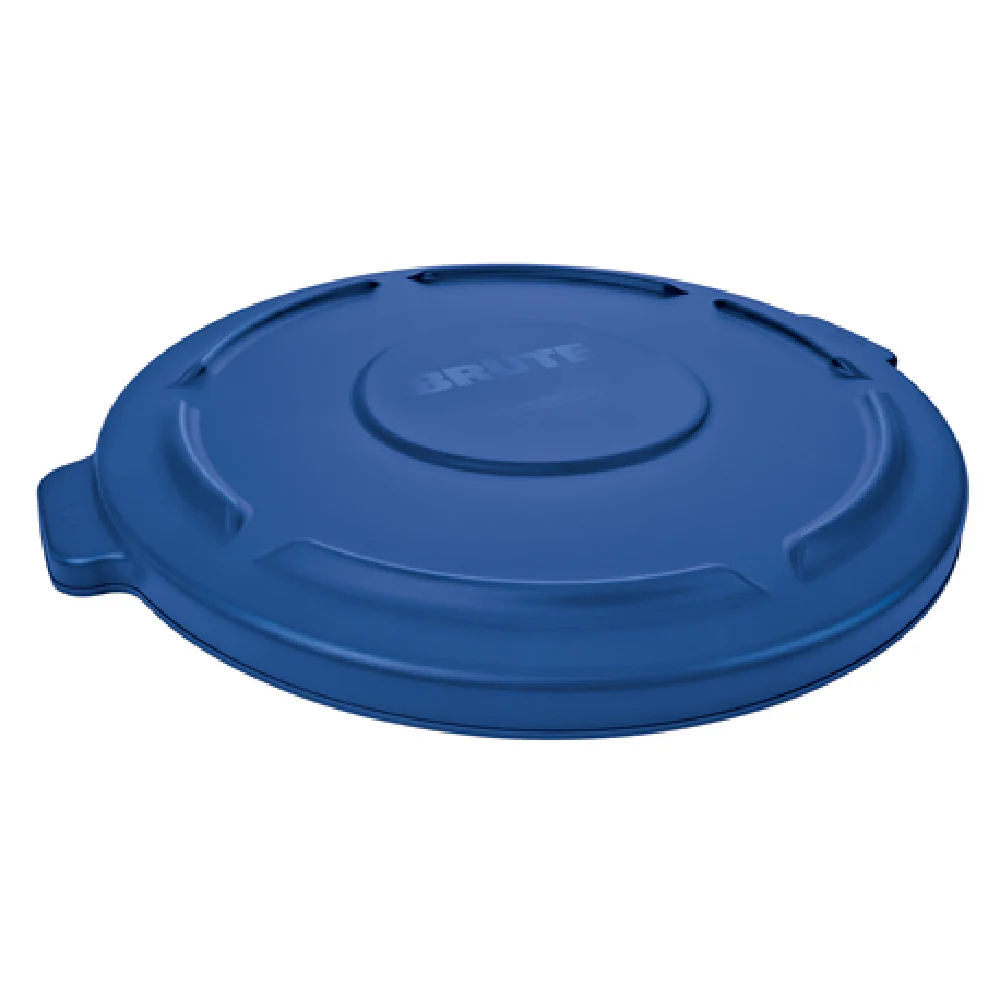 Rubbermaid Commercial Products 1779636 24-1/2 Inch Blue Trash Receptacle Lid Plastic Rubbermaid Commercial Products 1779636 24-1/2 Inch Blue Trash Receptacle Lid Plastic