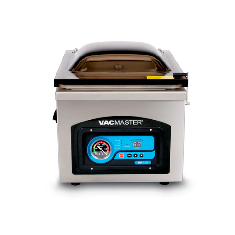 VacMaster VP230 15-1/2 Inch Removable Seal Bar Chamber Vacuum Sealer with Pouches VacMaster VP230 15-1/2 Inch Removable Seal Bar Chamber Vacuum Sealer with Pouches