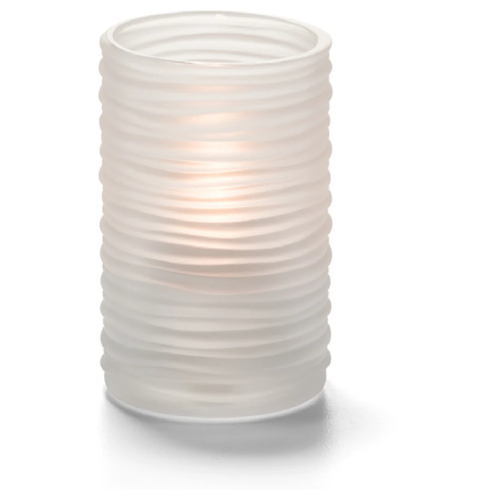 Hollowick 5125SC 2-1/8 Inch Round Candle Lamp with Satin Spun Glass Hollowick 5125SC 2-1/8 Inch Round Candle Lamp with Satin Spun Glass