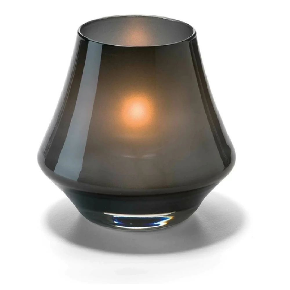 Hollowick 6955SM 2-3/4 Dia Glass Votive Lamp with Satin Midnight Finish