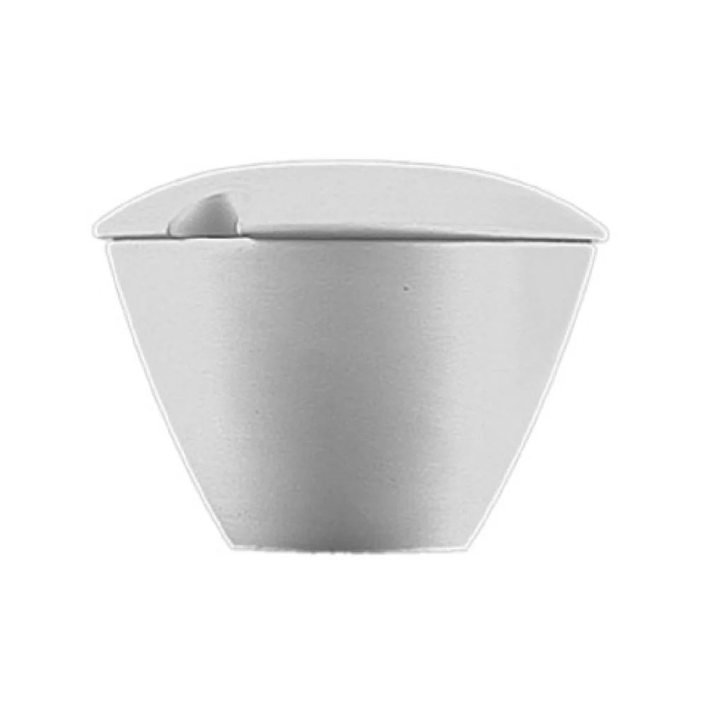 BauscherHepp 415074 Sugar Bowl 8-1/10 Oz Porcelain with Lid