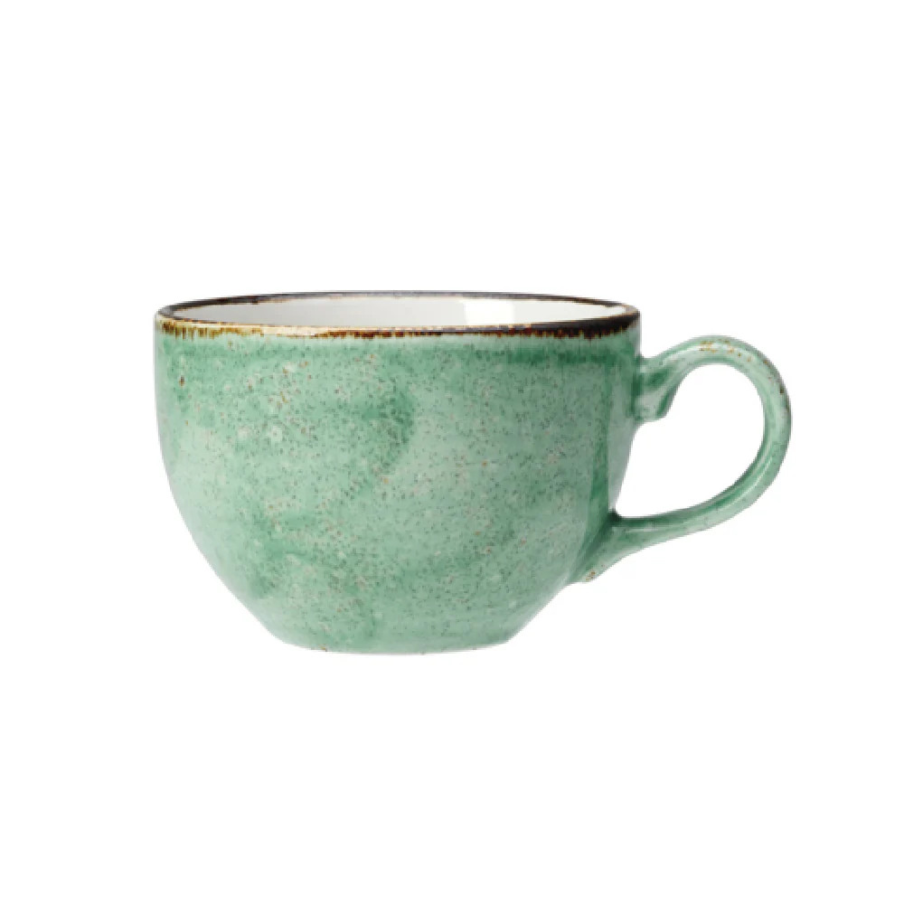 Steelite 12130189 4.75 Inch Cup Low Alumina Vitrified China Craft Aqua