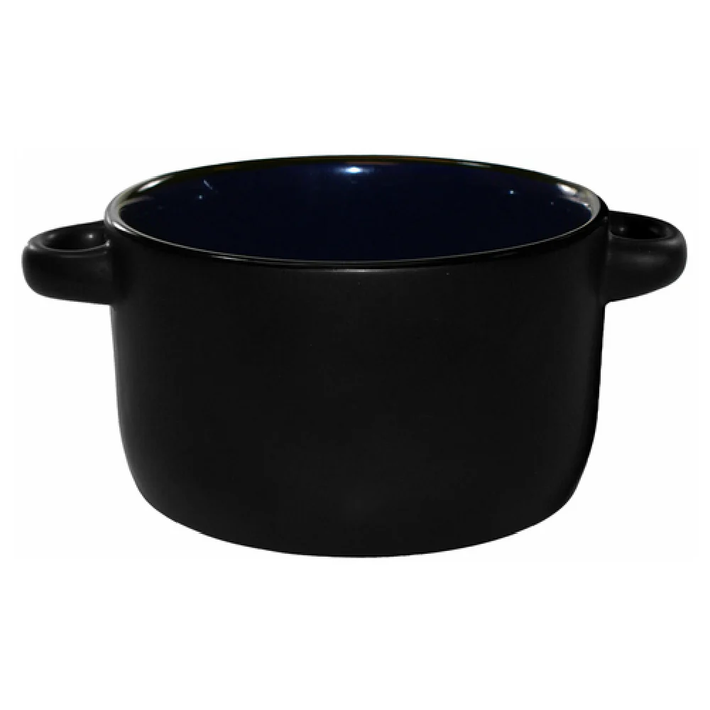 International Tableware 83567-2901/05MF-05C 11 Oz Bistro Soup Bowl Round Durable Ceramic Black Matte Cobalt Blue International Tableware 83567-2901/05MF-05C 11 Oz Bistro Soup Bowl Round Durable Ceramic Black Matte Cobalt Blue