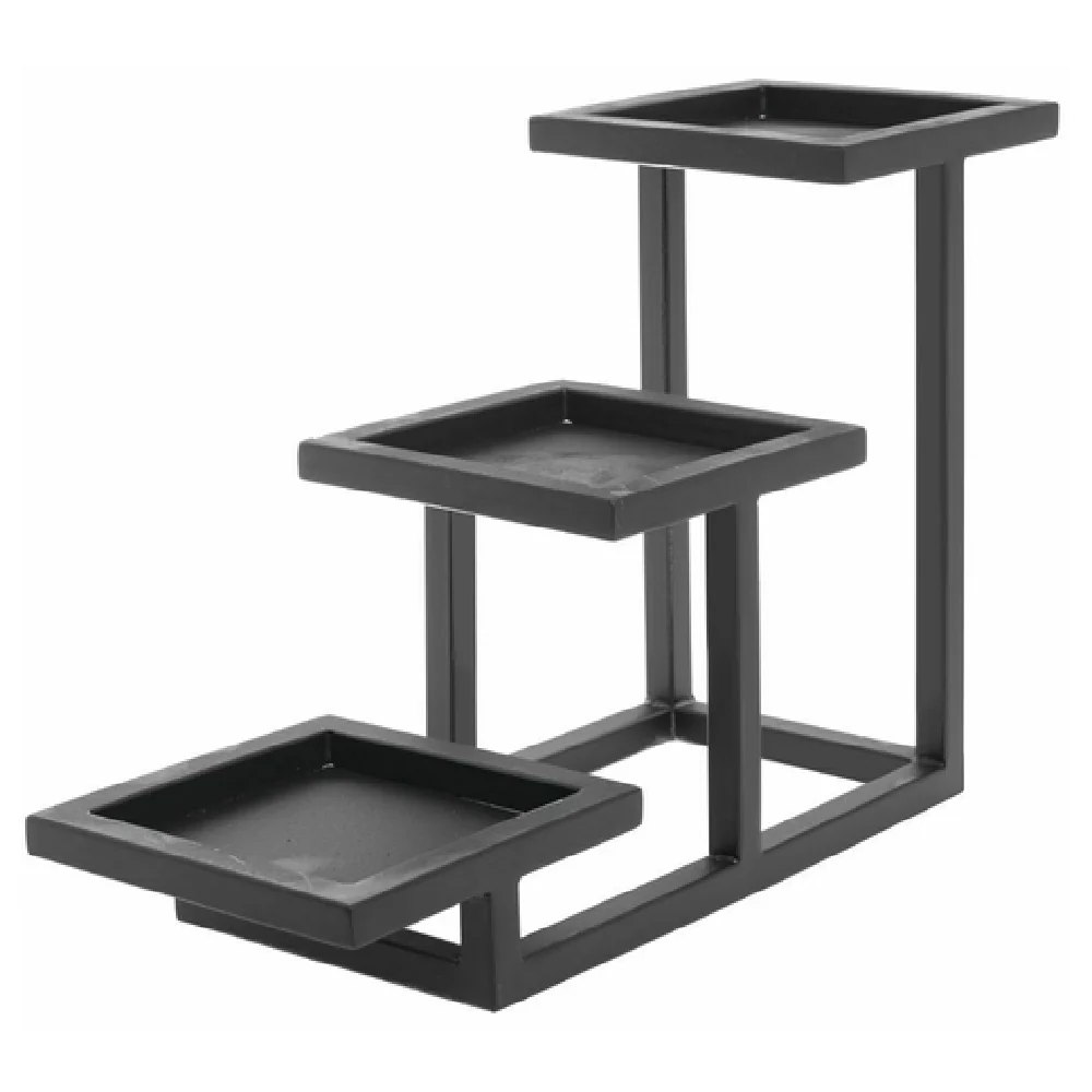 Hubert 60284 Cerve Collection Cube Holder 3-tier 5-1/16