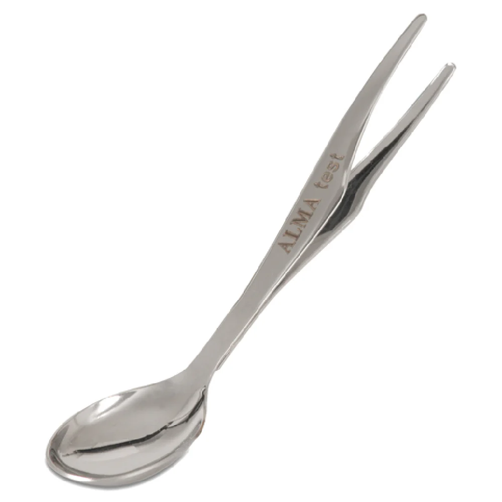 JB Prince U937 5-1/2 Inch Alma Tasting Tool Spoon and Tweezer Stainless Steel JB Prince U937 5-1/2 Inch Alma Tasting Tool Spoon and Tweezer Stainless Steel