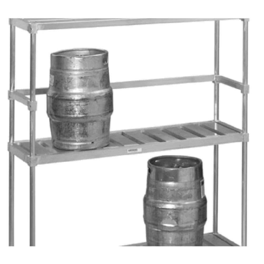 Channel /KS193 93 Inch Aluminum Keg Stop with Five Hex Screws