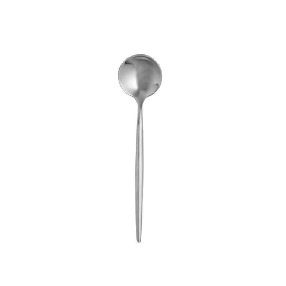 Steelite 5758SX004 7.25 Inch Oval Bowl Soup/Dessert Spoon 18/10 Stainless Steel