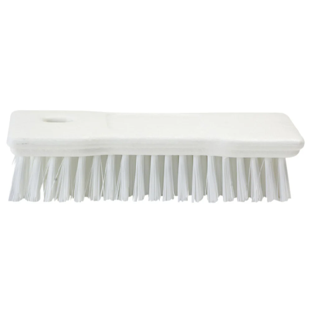 Carlisle 42024EC75 8 Inch Comfort Grip Scrub Brush Plastic Block Polyester Lime Green Carlisle 42024EC75 8 Inch Comfort Grip Scrub Brush Plastic Block Polyester Lime Green