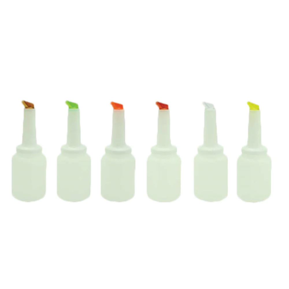 Thunder Group PLSNP02R 2 Quart Storer and Pour Plastic Red with Color-coordinated Spout