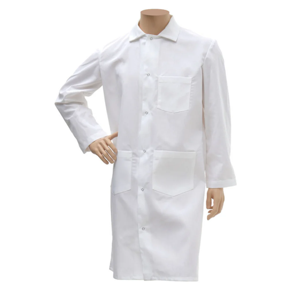 Hubert 95452 Butcher Frock Long (1) Breast Pocket & (2) Waist Pockets
