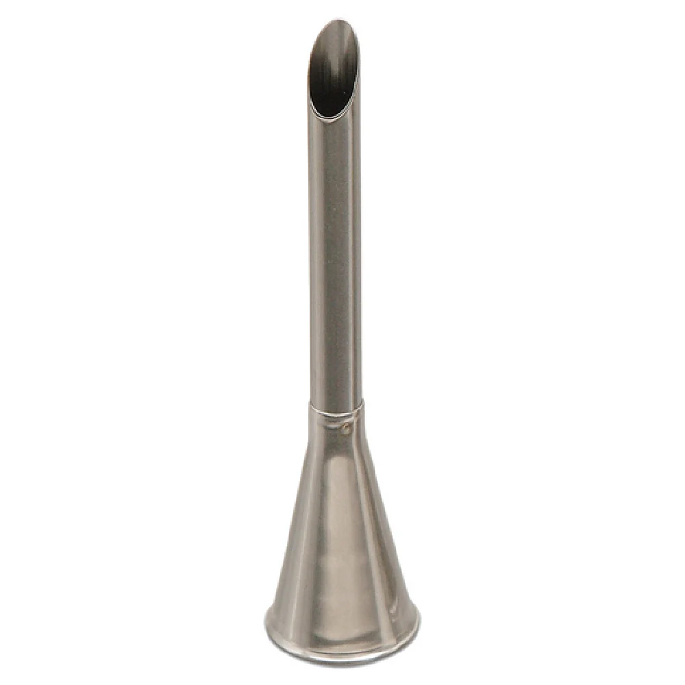 JB Prince B806 2-7/8 Inch Bismarck Pastry Tube Nickel Plated with Precision
