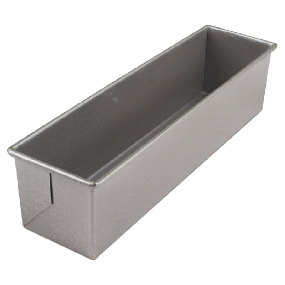 JB Prince M504 16 Inch Loaf Pan Aluminized Steel Watertight Glazed