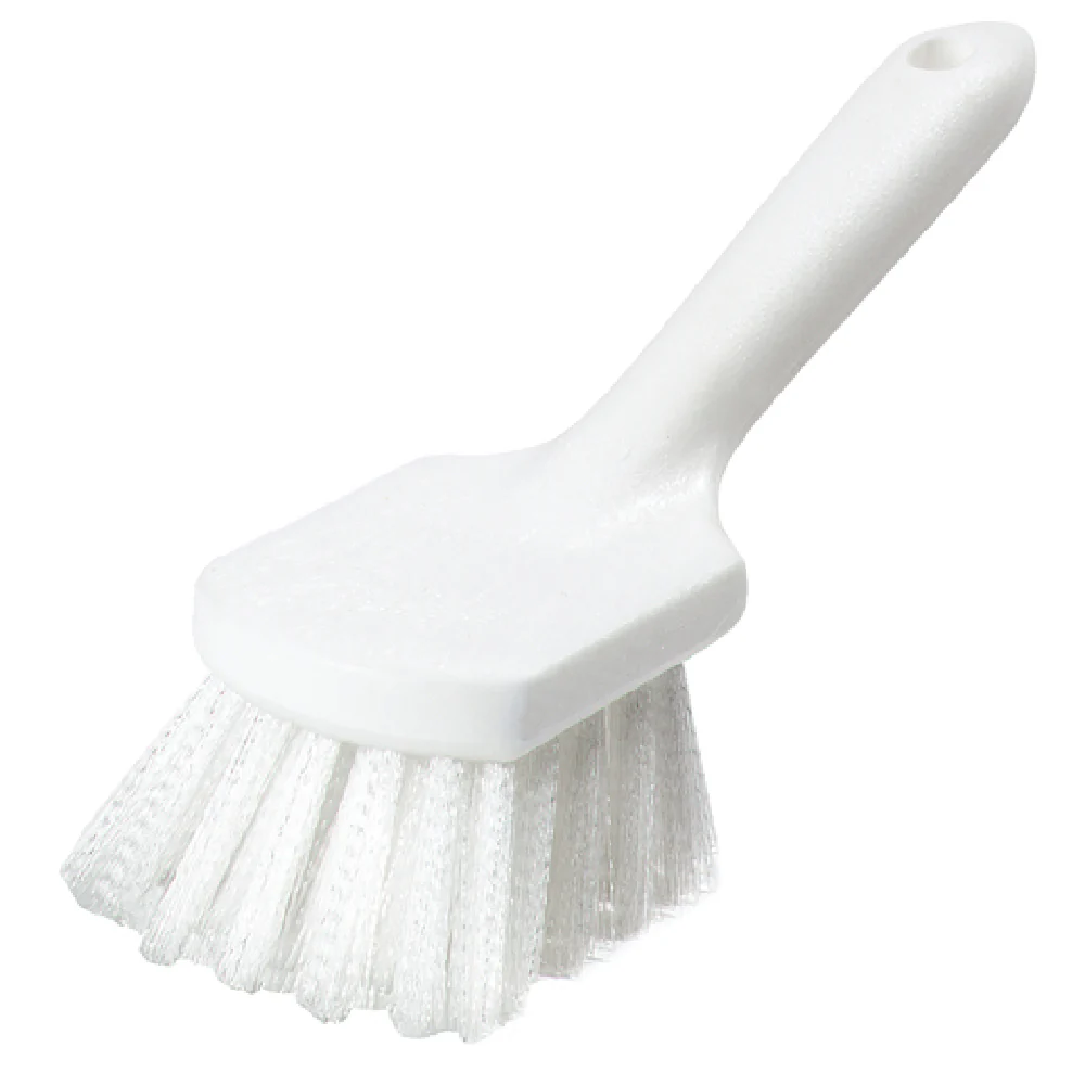 Carlisle 4054500 8 Inch Utility Kitchen Brush Buoyant Break-Resistant Plastic White Carlisle 4054500 8 Inch Utility Kitchen Brush Buoyant Break-Resistant Plastic White