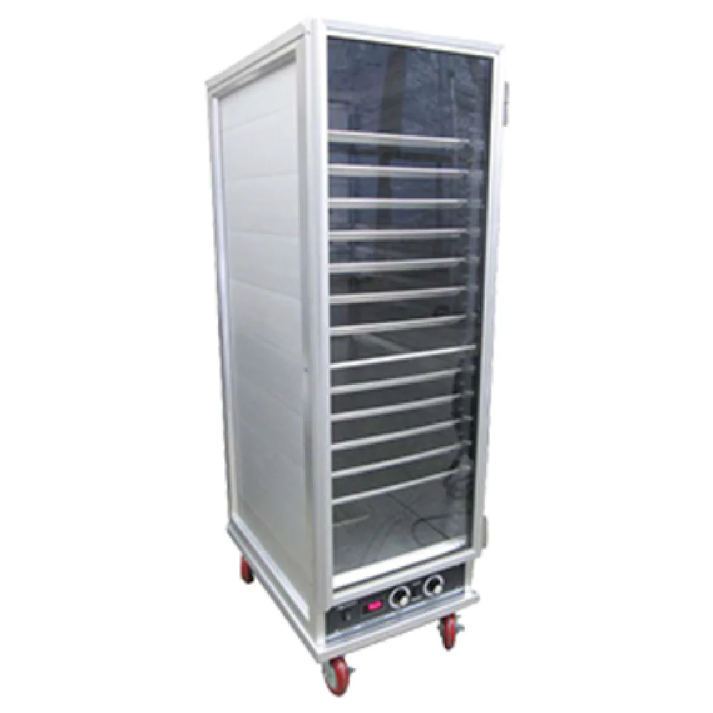 Admiral Craft PW-120C 18 Inch Proofer Cabinet Aluminum Non-Insulated Mobile