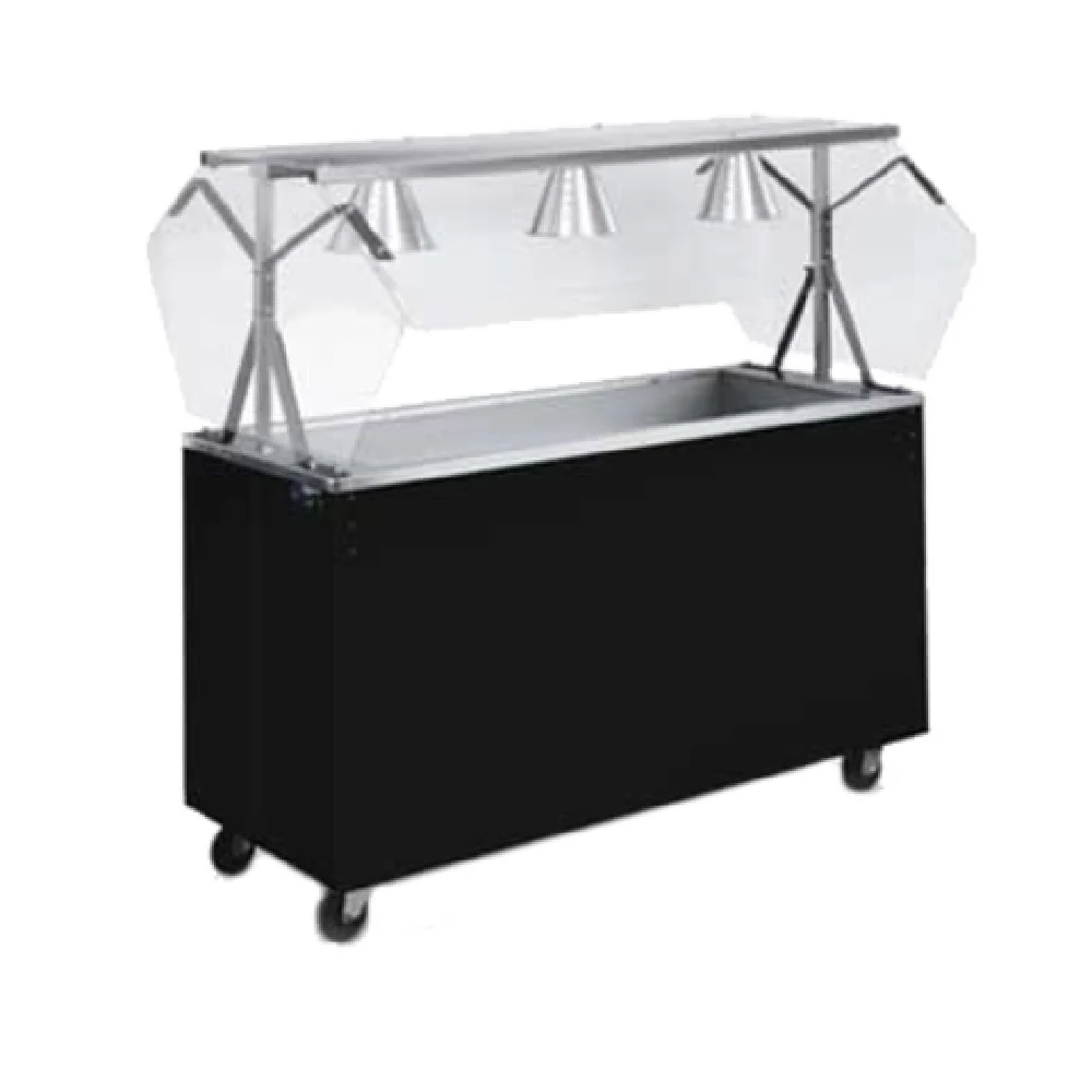 Vollrath 3896060 60 Inch Non-refrigerated Cold Food Station with Breath Guard