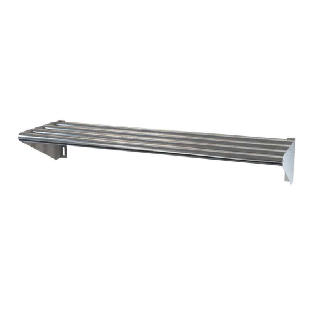 NBR Equipment TSS-D72 Drainage Shelf Wall Mount Tubular Design NBR Equipment TSS-D72 Drainage Shelf Wall Mount Tubular Design
