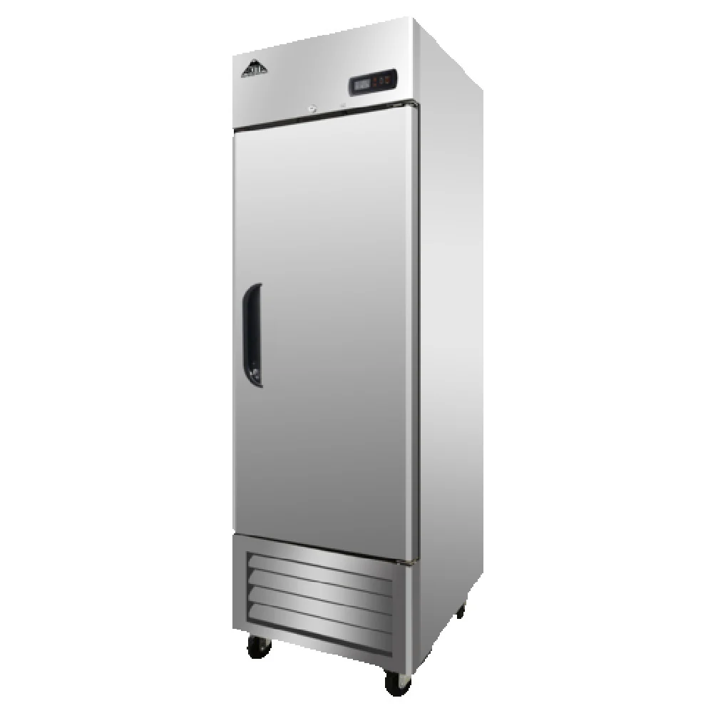 Akita ARF-23 27 Inch Freezer Reach-in 23 cu ft Stainless Steel with 4 Shelves Akita ARF-23 27 Inch Freezer Reach-in 23 cu ft Stainless Steel with 4 Shelves