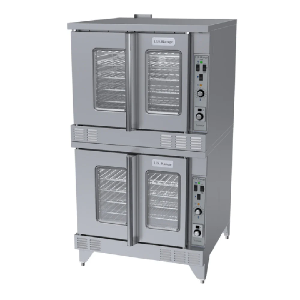 Garland SUMG-200-SIGNATURE 38 Inch Gas Convection Oven Double Deck with 106000 BTU