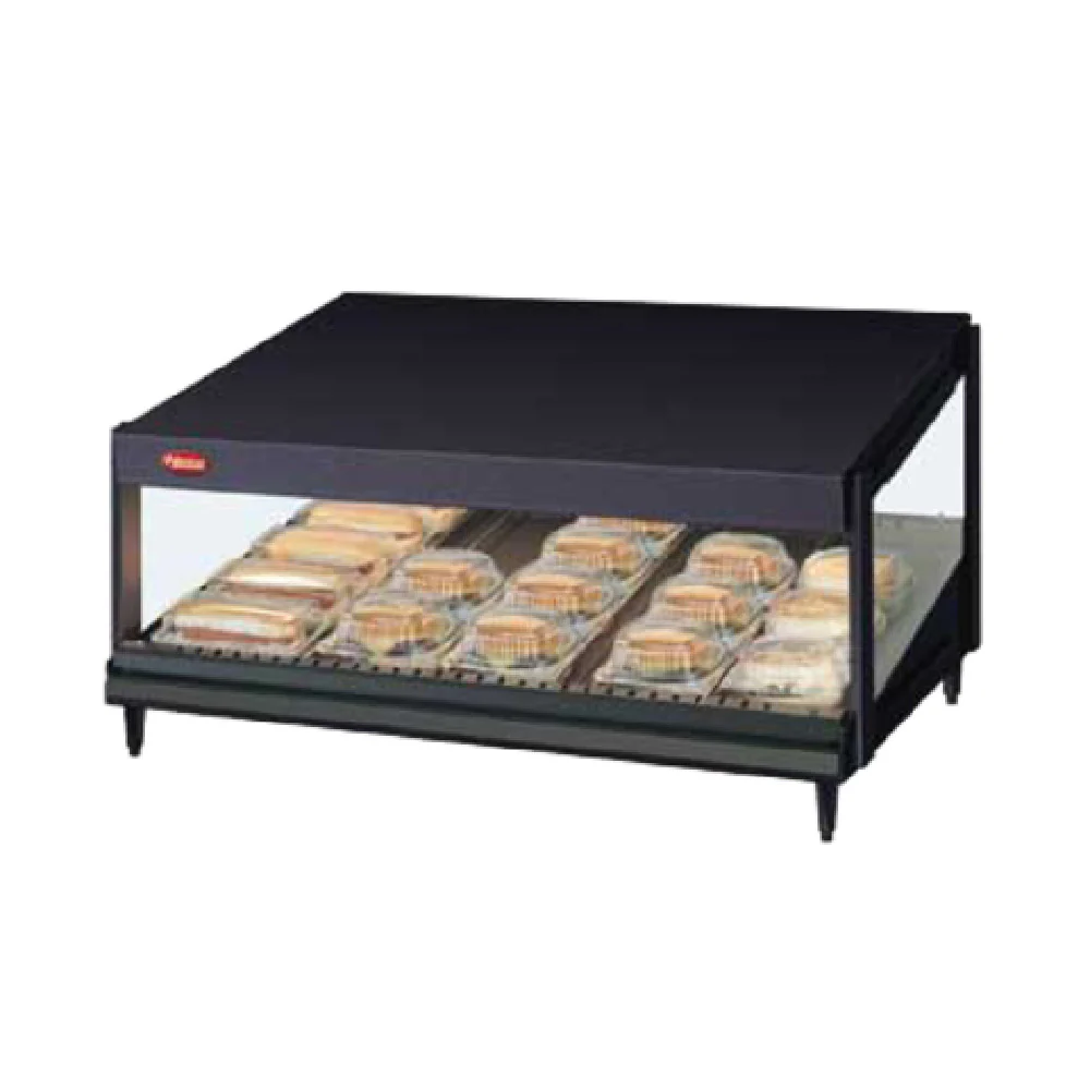 Hatco GRSDS-36_240/50/1 36 Inch Countertop Glo-Ray Merchandising Warmer with 7 Rods
