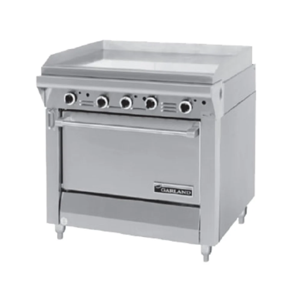 Garland M47R_LP 34 Inch Gas Range with Standard Oven and Griddle 139000 BTU Garland M47R_LP 34 Inch Gas Range with Standard Oven and Griddle 139000 BTU