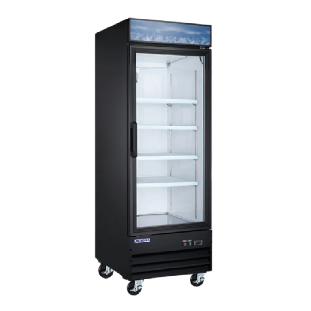 Omcan 59036 29 Inch Aurora Display Refrigerator Reach-In 22.6 cu ft Stainless Steel Omcan 59036 29 Inch Aurora Display Refrigerator Reach-In 22.6 cu ft Stainless Steel
