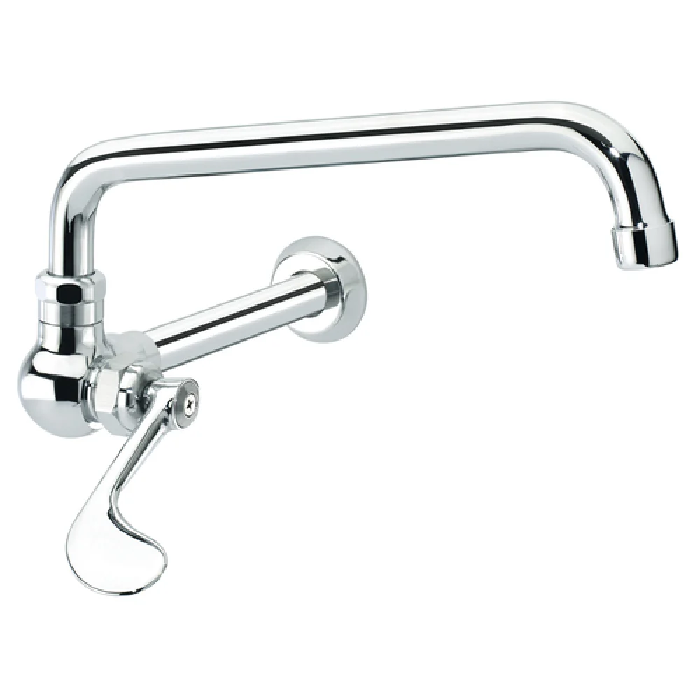 Krowne 12-170L 10 Inch Swing Spout Splash-mounted Wok Faucet Stainless Steel Low Lead Compliant Krowne 12-170L 10 Inch Swing Spout Splash-mounted Wok Faucet Stainless Steel Low Lead Compliant