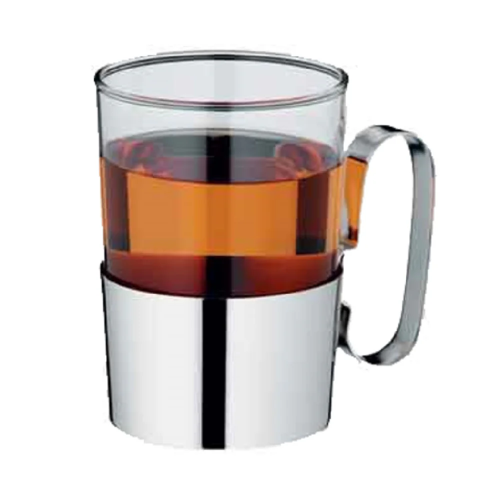 BauscherHepp 06.3565.6040 6.76 Oz Tea Glass Glass with Precise Design