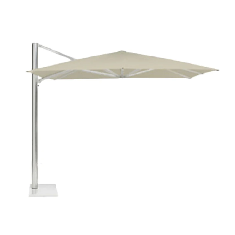 emuamericas llc 981-22 10 Ft Square Cantilever Umbrella Vented Design Antique Iron Finish