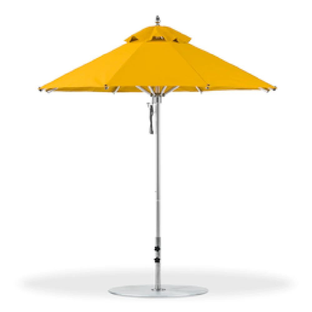 Plantation Prestige Commercial Furniture 9117-01 GRB 90 Inch Octagon Umbrella with Aluminum Frame