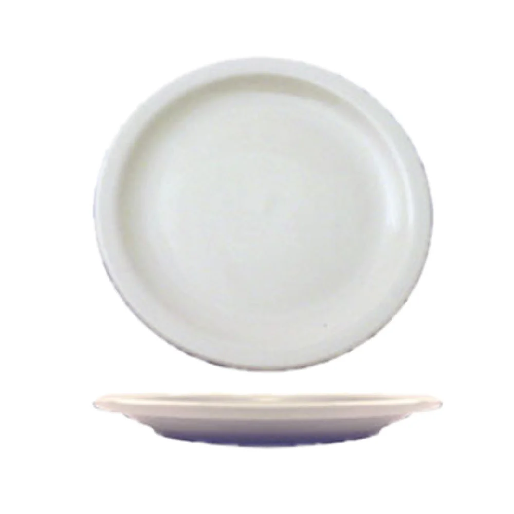 International Tableware BR-6 6-1/2 Inch Diameter Round Plate Porcelain Lead Free International Tableware BR-6 6-1/2 Inch Diameter Round Plate Porcelain Lead Free