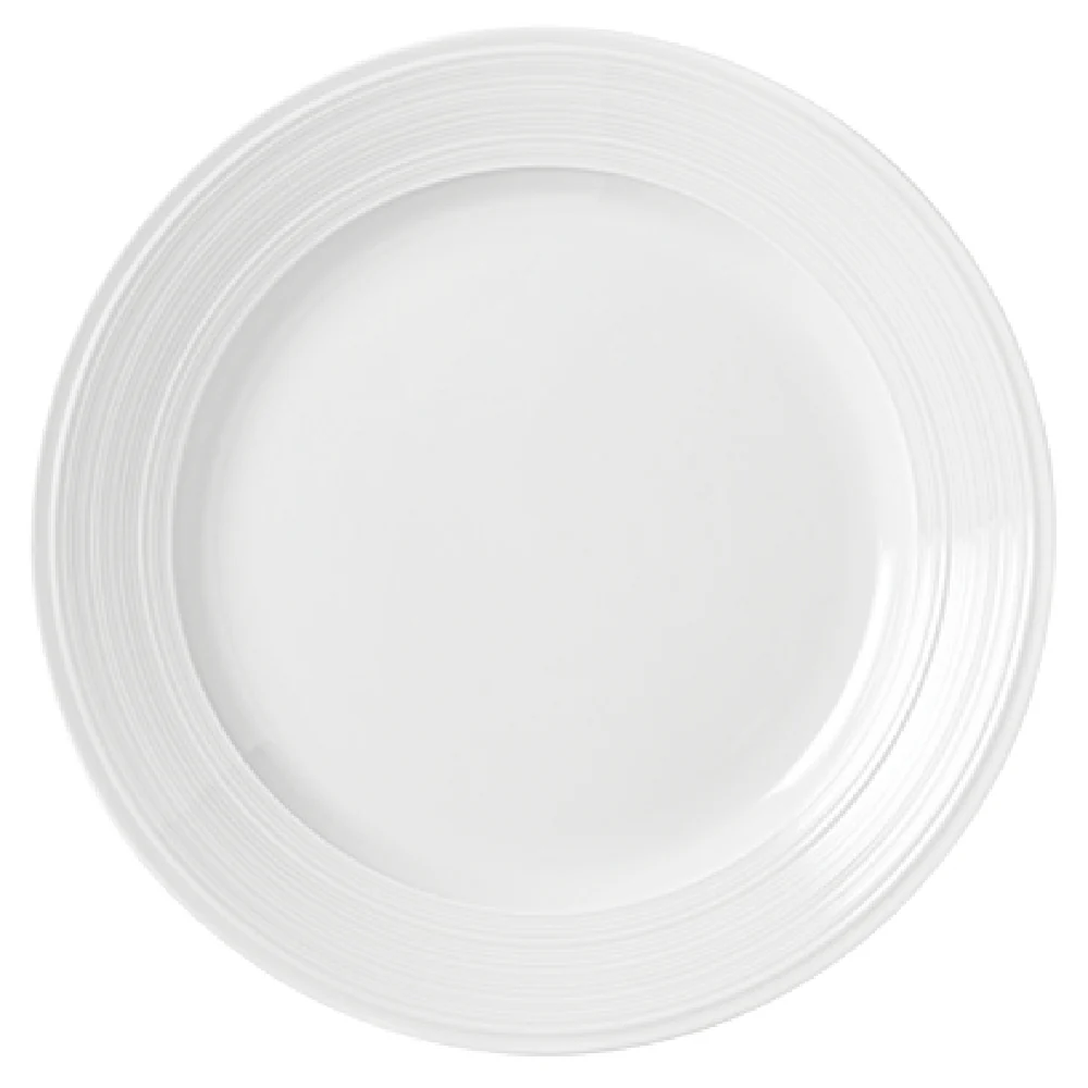 Libbey 999001155 11 Inch Diameter Round Plate Embossed Porcelain Libbey 999001155 11 Inch Diameter Round Plate Embossed Porcelain