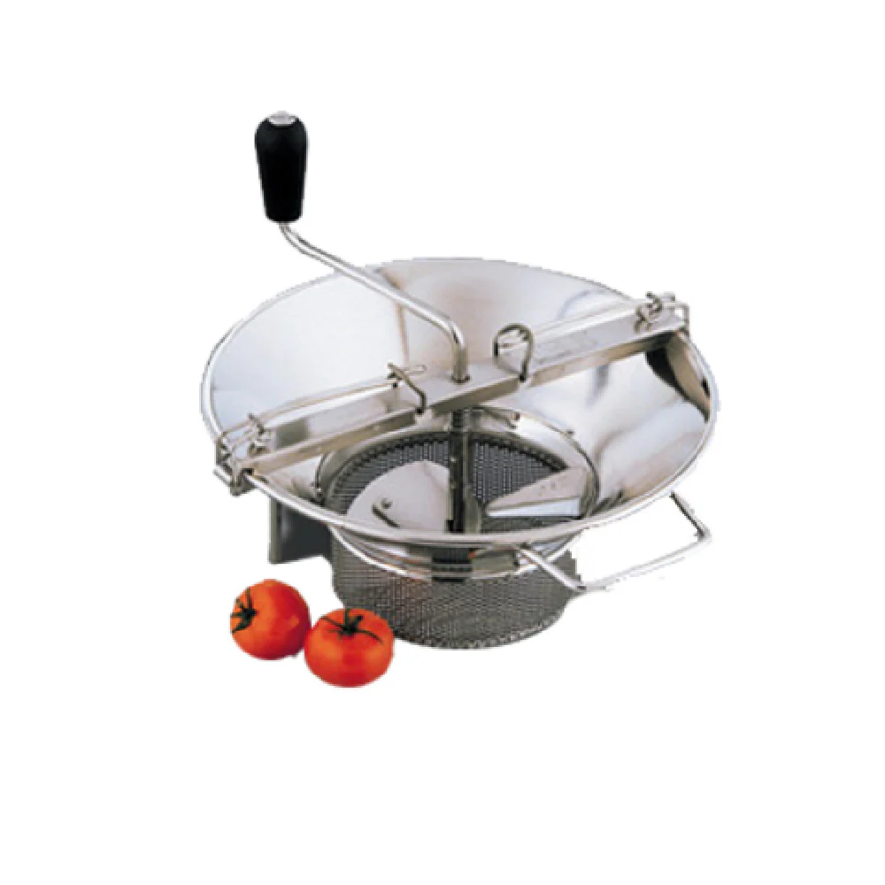 Louis Tellier X5 14 Inch Food Mill 8 Quart Capacity Manual Stainless Steel