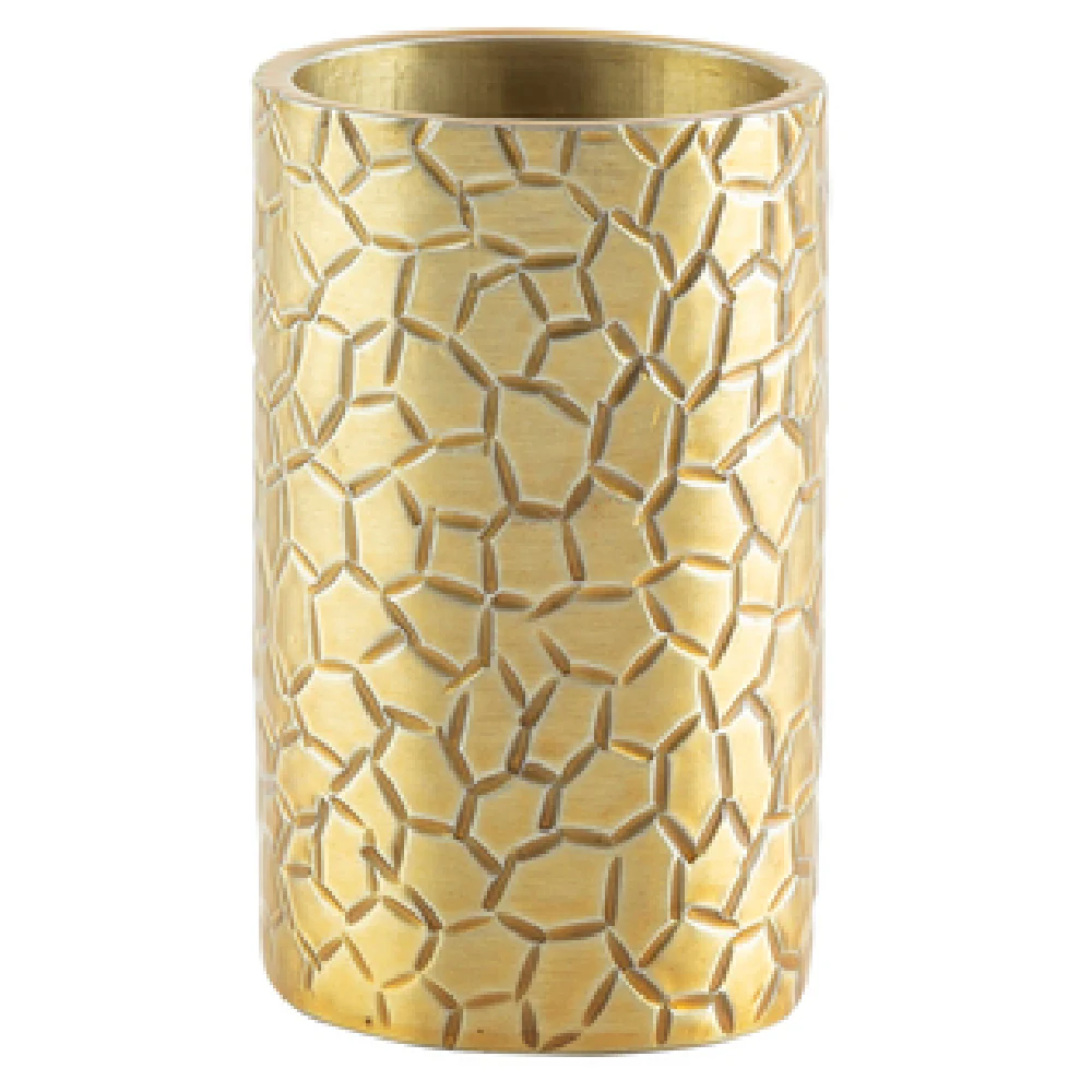 Tablecraft 10743 1-7/8 Inch Diameter Sugar Tube Holder Aluminum Gold Finish Tablecraft 10743 1-7/8 Inch Diameter Sugar Tube Holder Aluminum Gold Finish