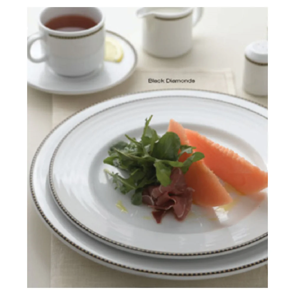 Vertex China CB-35-BD 3-1/2 Oz A.D. Cup With Handle Embossed Porcelain White Vertex China CB-35-BD 3-1/2 Oz A.D. Cup With Handle Embossed Porcelain White