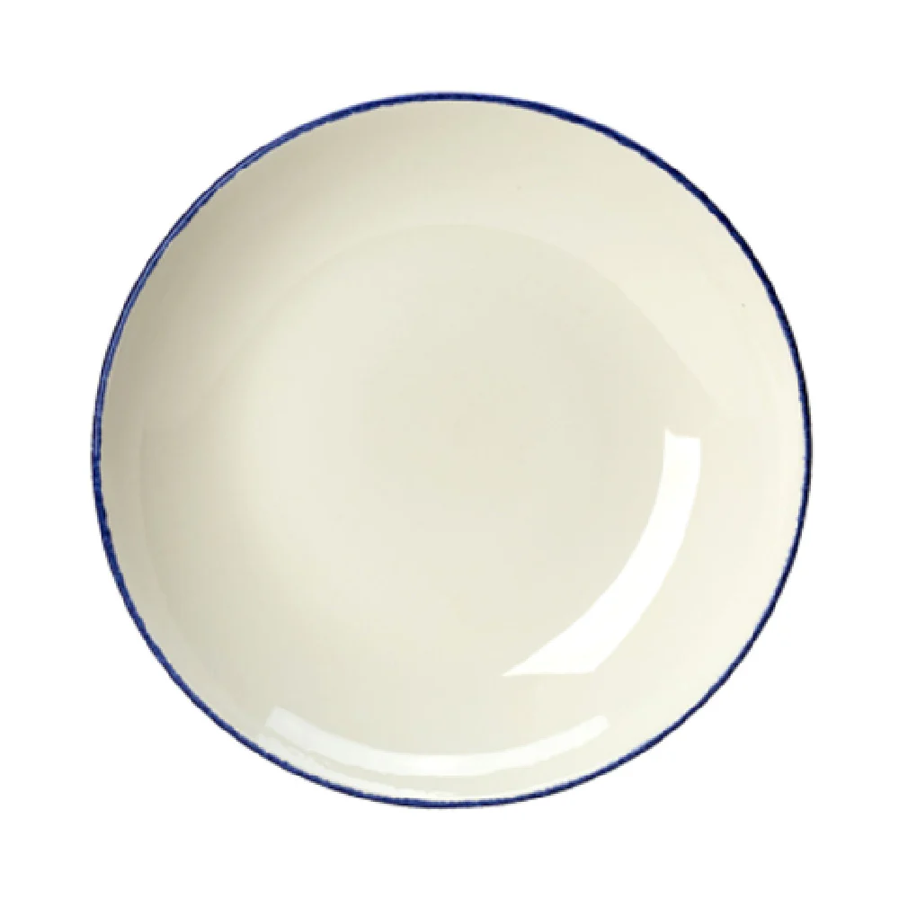 Steelite 17100569 10 Inch Taste Coupe Plate 1.375 Quart Blue Dapple China