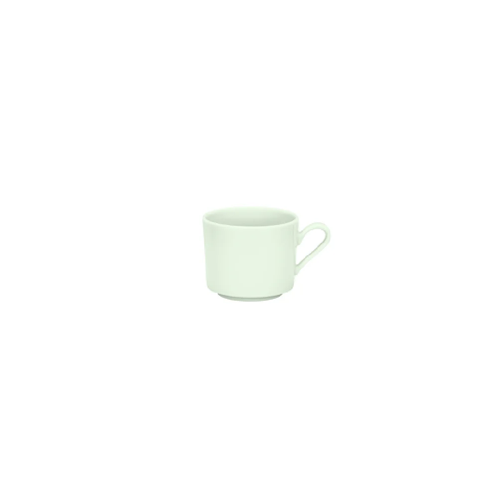 Libbey 9135121 8 Oz Stackable Cup Microwave Dishwasher Safe Porcelain White