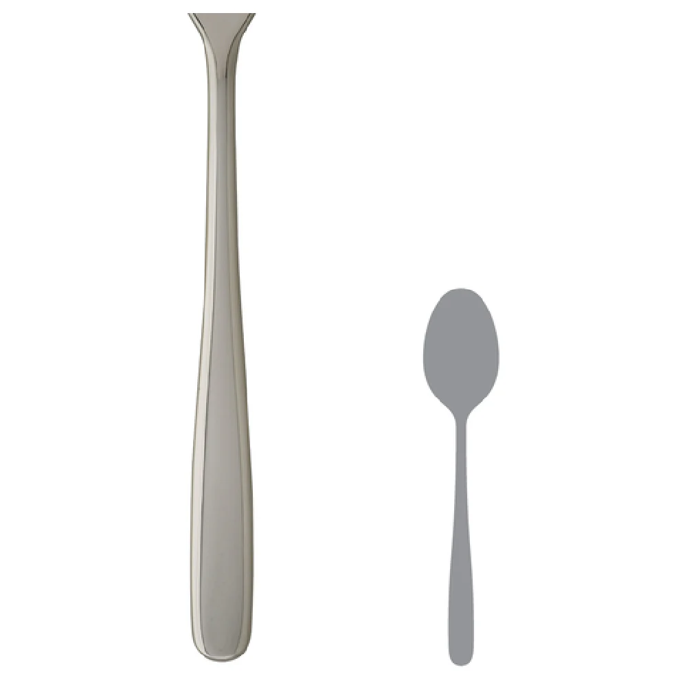 Steelite 5501J001 5-5/8 Inch Teaspoon with 18/10 Stainless Steel Finish